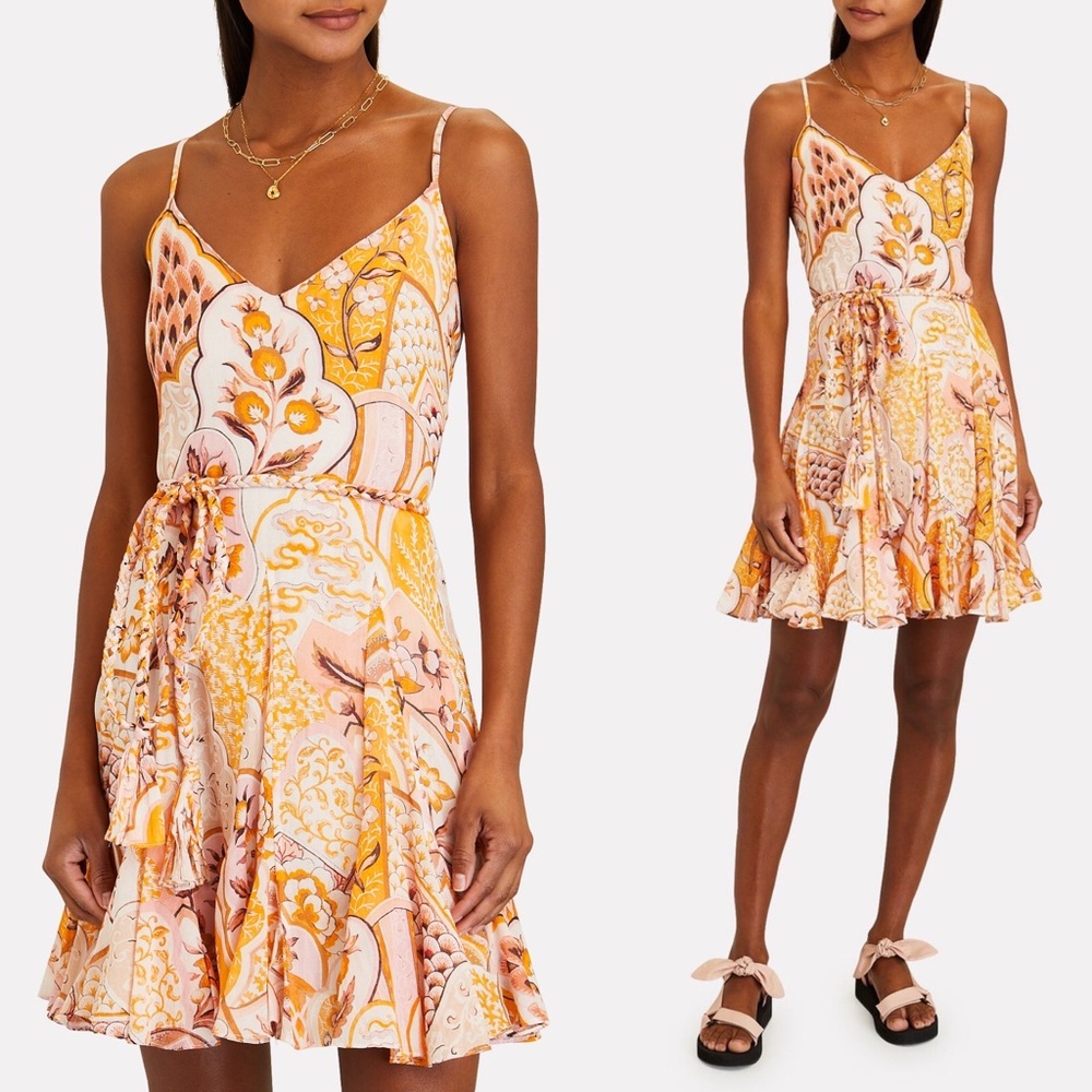 RHODE | Casey 70’s Floral Mini Dress Sz: Small
